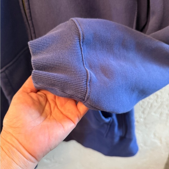 Baatz Blue Full Zip-Up Hoodie Sweatshirt Men’s Sz XXL - Picture 4 of 14